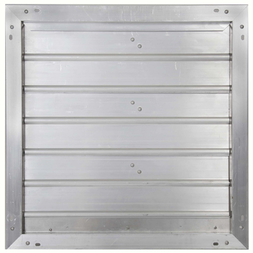 Aluminum Flanged Frame Damper with motor