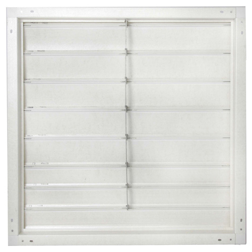 Fiberglass frame and blades - Rear flanged 10"-60"