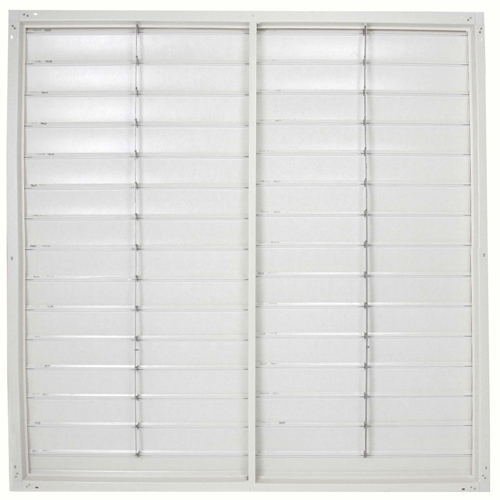 Fiberglass frame and blades - Rear flanged 10"-60"