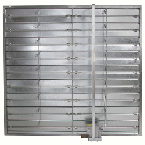 Galvanized Steel Flanged Frame Damper with motor