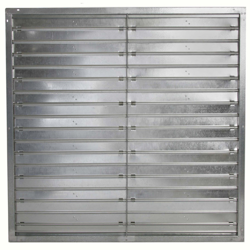 Galvanized Steel Flanged Frame Damper with motor