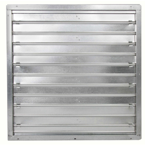 Galvanized Steel Flanged Frame Damper with motor